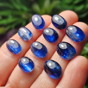 Blue Kyanite Cabochon / Blue Kyanite Crystal / Kyanite Cabochon / Kyanite Crystal / Kyanite Polished / Kyanite Stone / Blue Kyanite