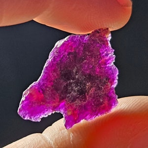 RARE Iowaite Crystal / Purple Iowaite / Chromian Iowaite / Natural Iowaite / Chromium-bearing Iowaite / Iowaite Stone / Russian Iowaite