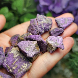 Raw Purpurite Crystal Specimen, Natural Purpurite Stone