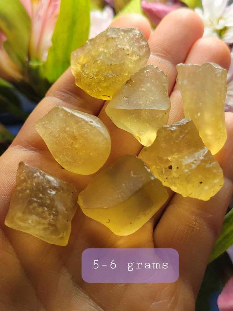 Libyan Desert Glass / Libyan Gold Tektite / Libyan Glass / Libyan Tektite / Raw Libyan Desert Glass / Libyan Desert / Libyan Desert Crystal image 5