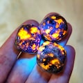 Yooperlite Stone - Flame Stone - UV Reactive - Firestone - Natural Yooperlite - Fire Stone - Yooperlite Tumble - Yooperlite Crystal