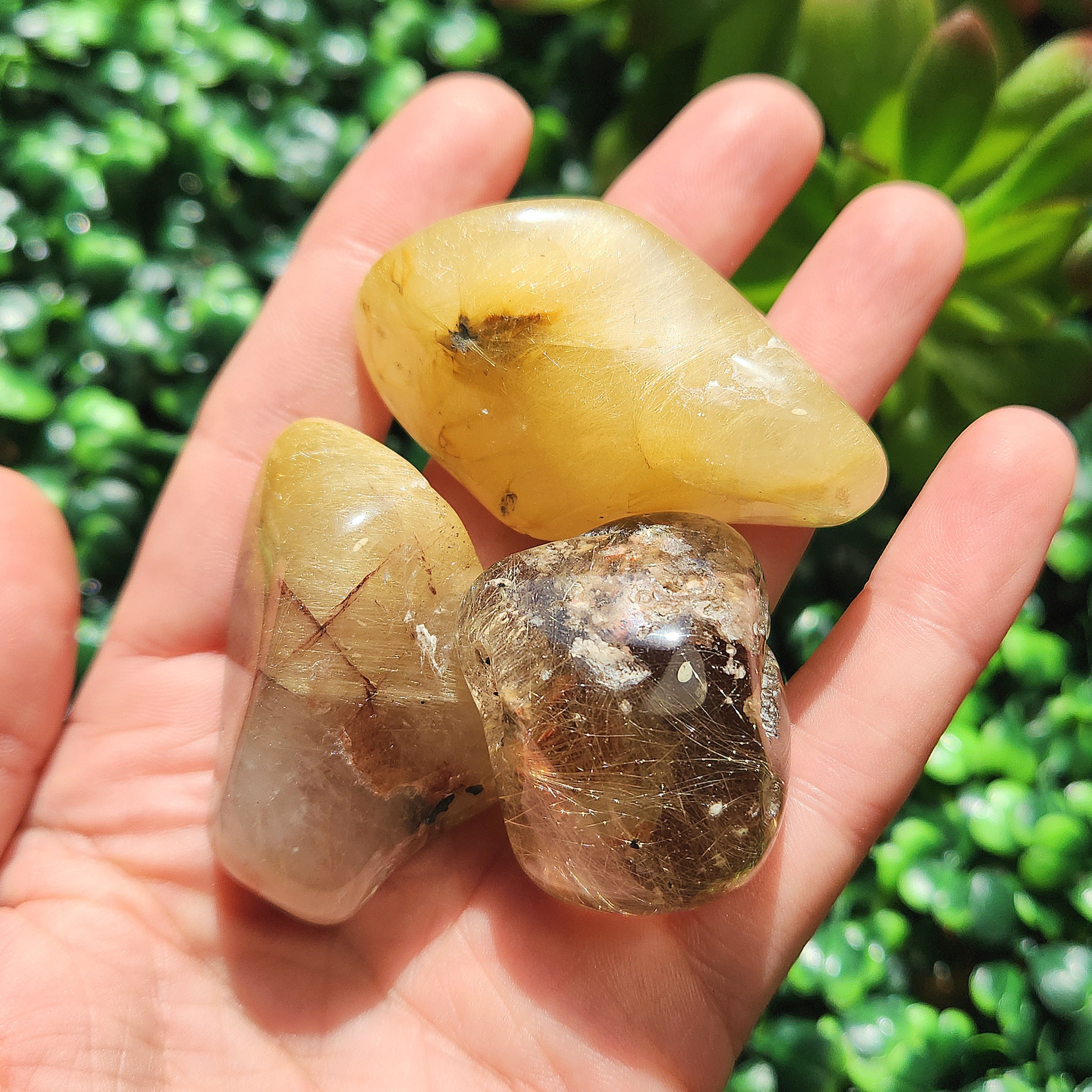 綺麗 ゴールデンルチル タンブル 綺麗ゴールデンルチルタンブル