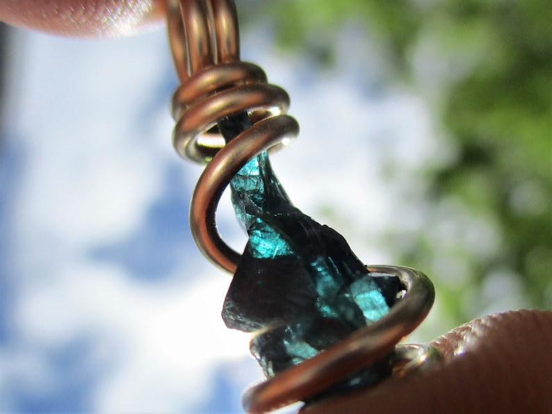 RARE Gold Blue Spinel Pendant Blue Spinel Blue Spinel Necklace Blue Spinel Pendant Spinel Jewelry VITALITY COMMUNICATION