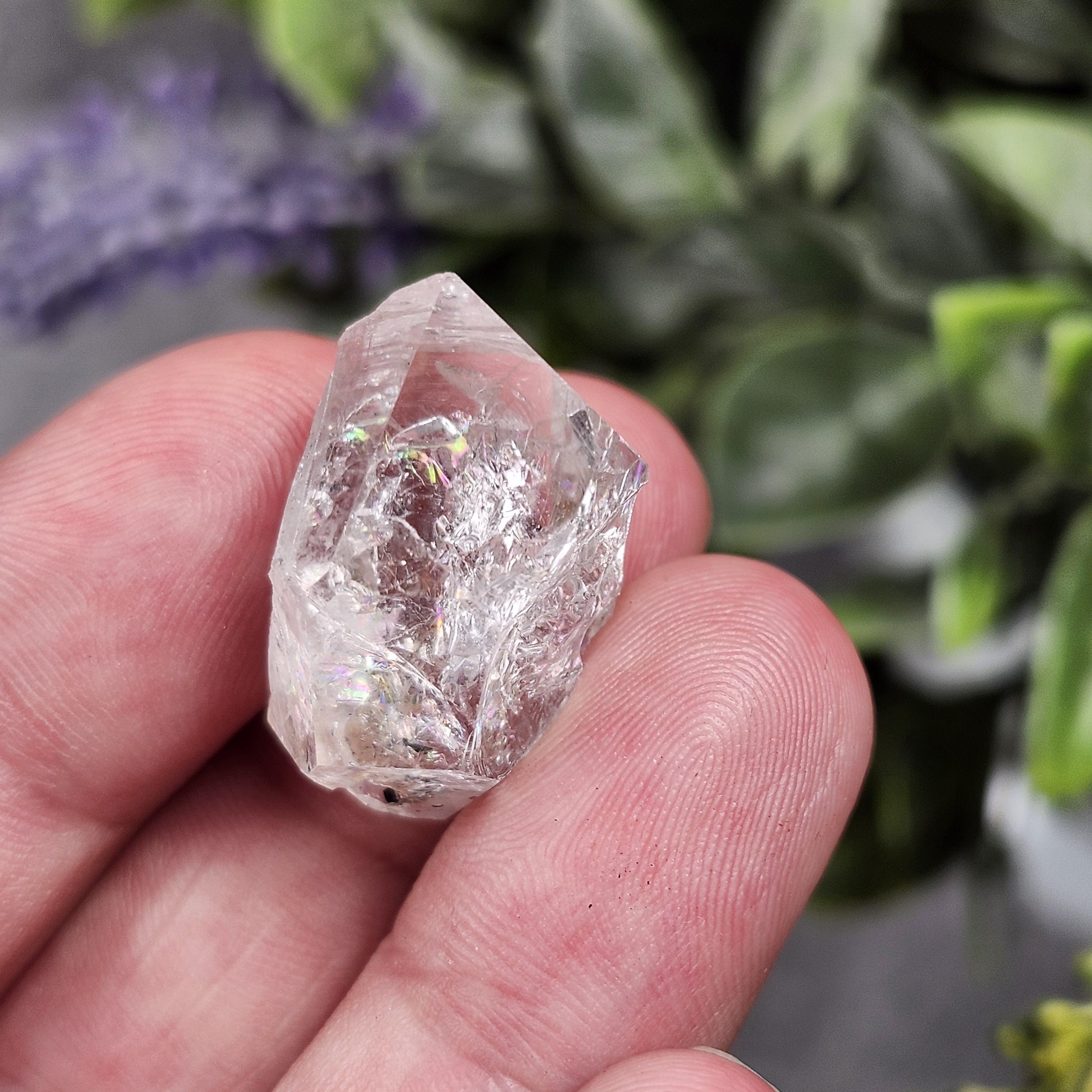 ハーキマーダイヤモンド標本：ニューヨーク産クォーツクリスタル（0.75