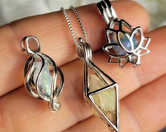 Opal Pendant / Opal Necklace / Opal Jewelry / Opal Crystal / Raw Opal / Natural Opal / Fire Opal / African Opal / Opal Stone / Opal Raw