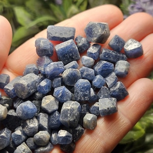 Himalayan Blue Sapphire Crystal Specimen: Raw Sapphire