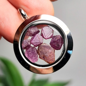 記録保持者ルビークリスタルペンダント、ルビーロケットネックレス