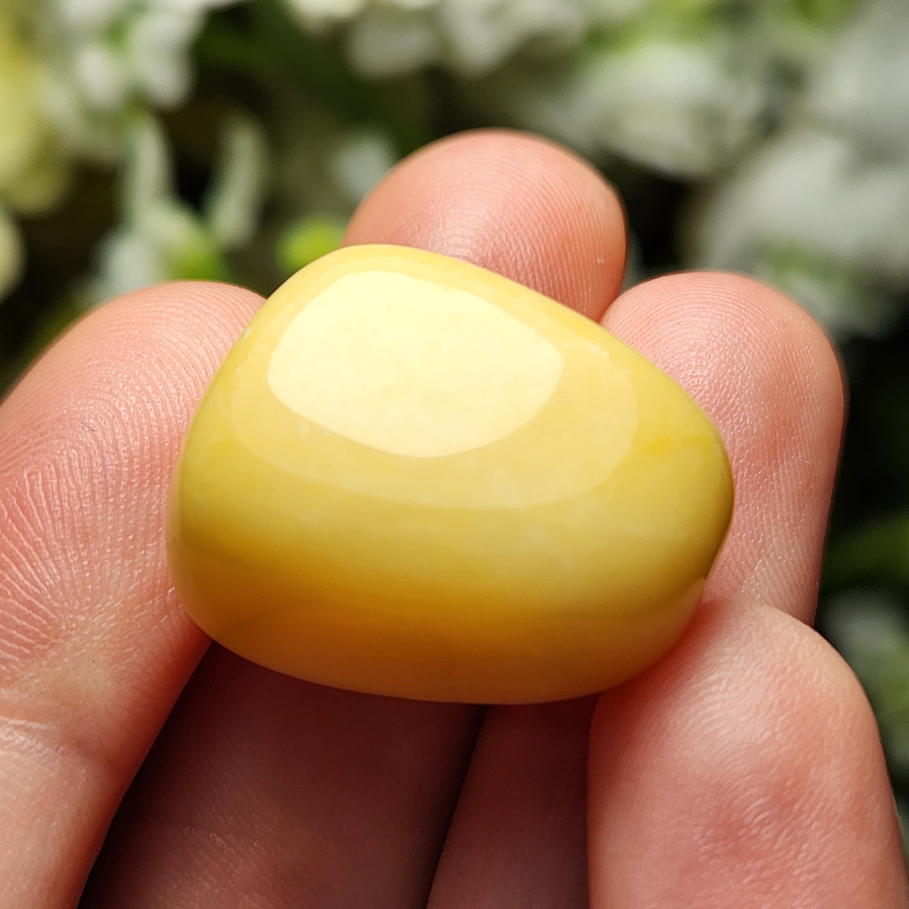 Yellow Jasper Crystal - Tumbled Yellow Jasper - Polished Yellow