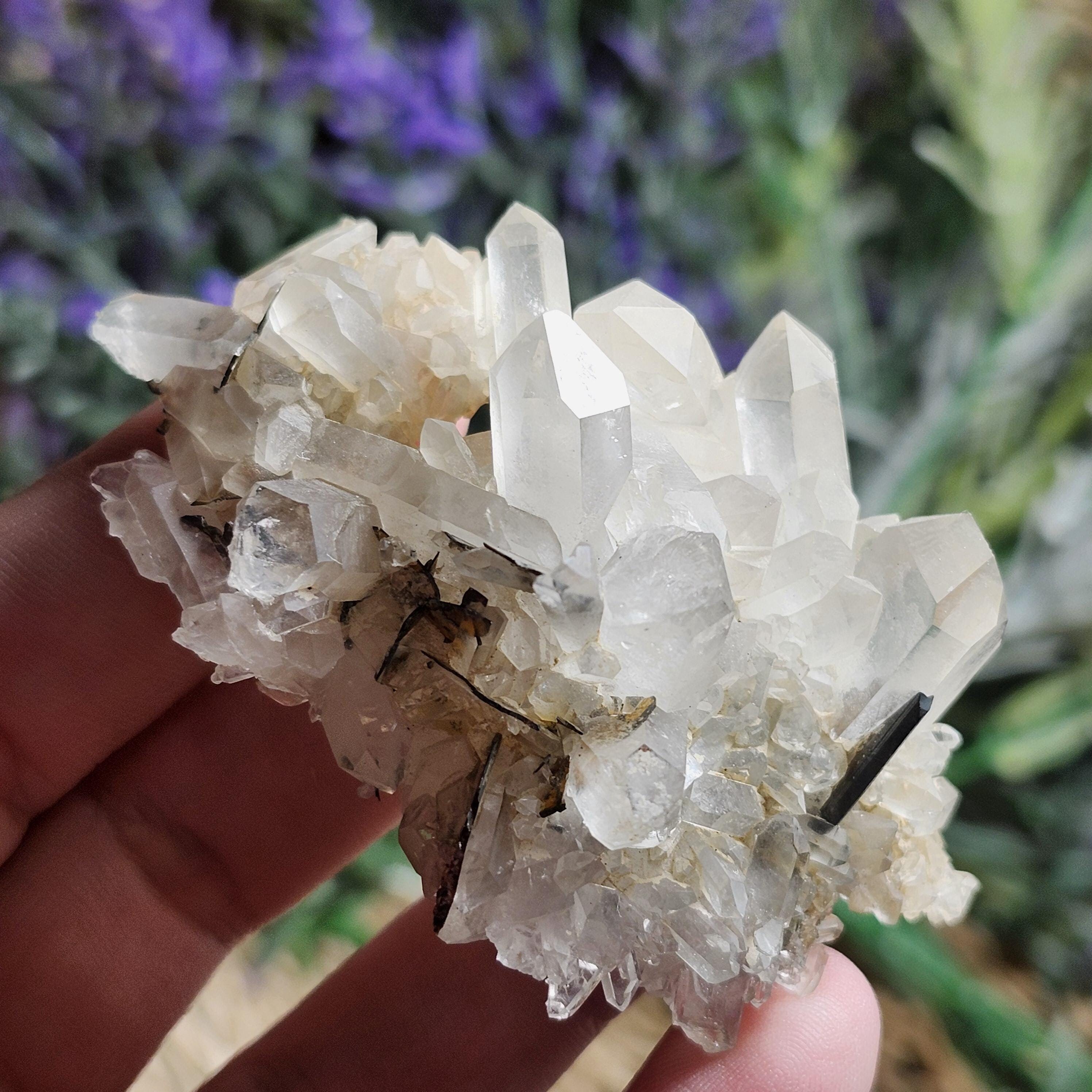 Brookite Rutile in Quartz - Etsy