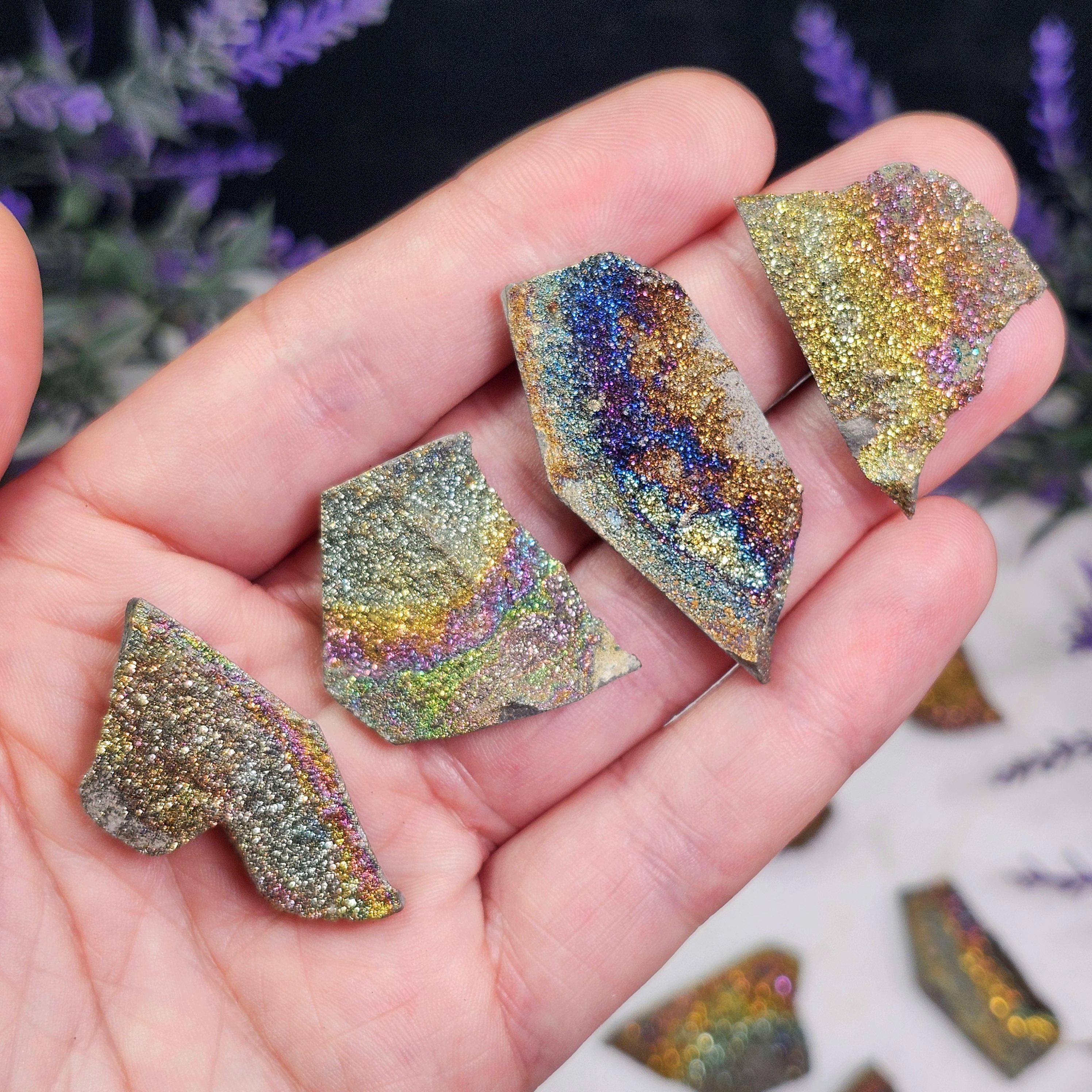 Rainbow pyrite - Etsy 日本