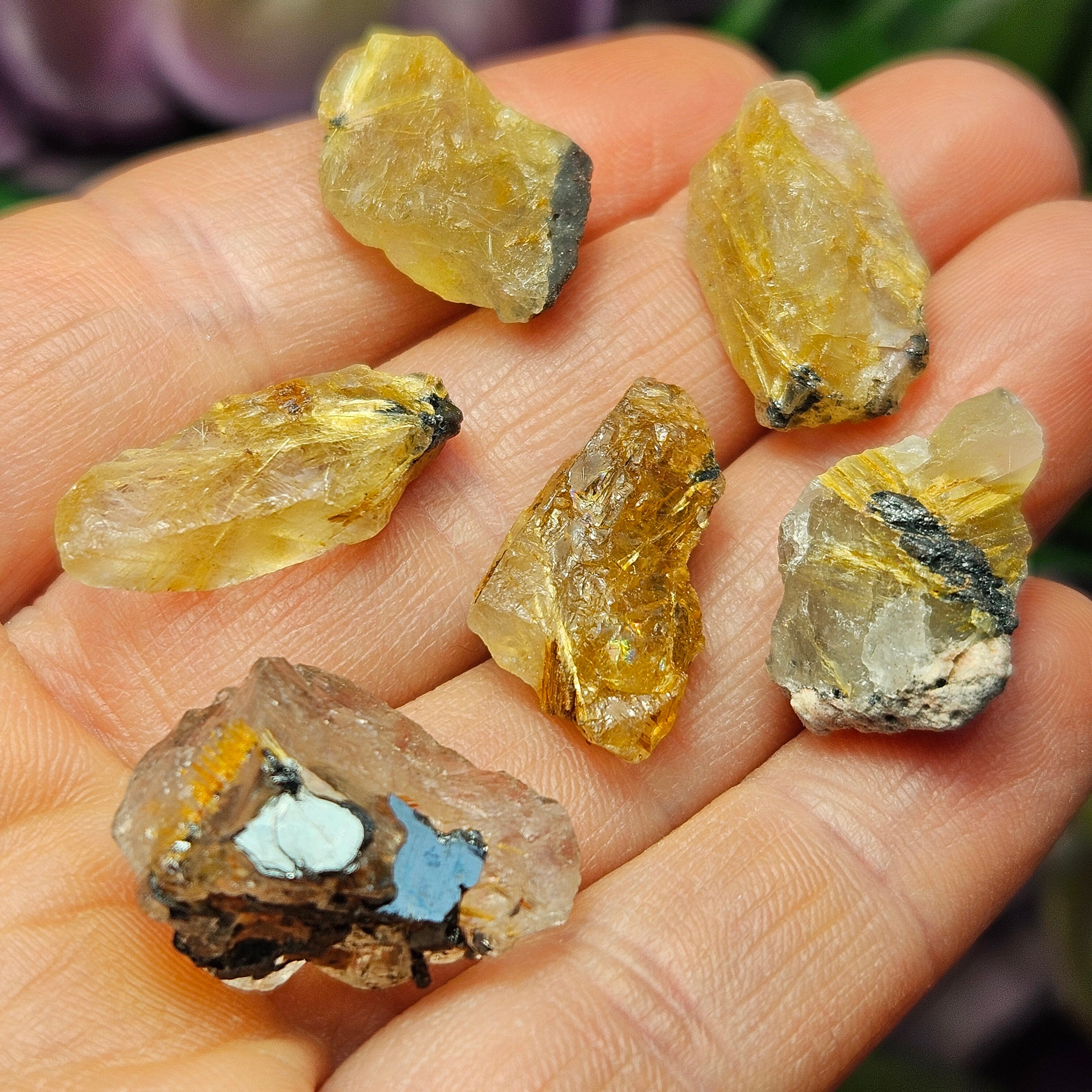 Pierre Précieuse Naturelle : Rutilite Quartz – 2,42 Carats – Réf. P76.161