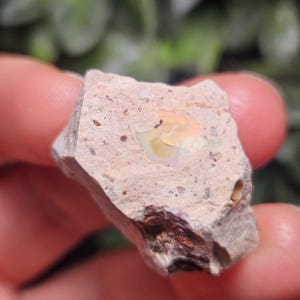Mexican Fire Opal Crystal, Raw Fire Opal, Rough Specimen image 8
