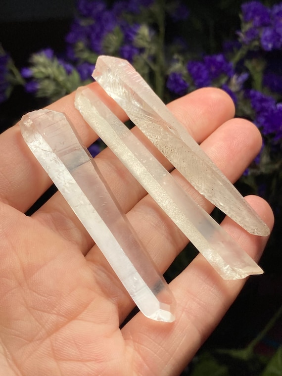Brazilian Diamantina Quartz Points, Terminated Seed Crystal - Raw Quartz Specimen