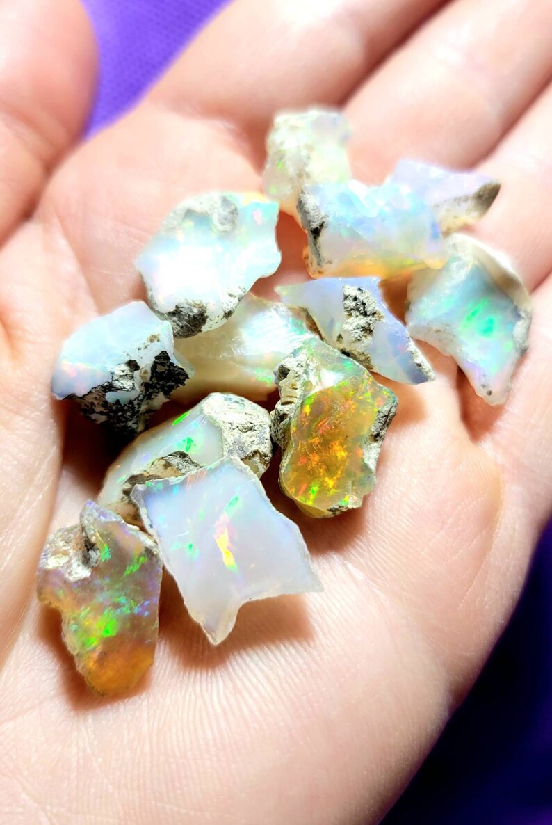 Opal Crystal / Opal Specimen / Opal Crystal Raw / Raw Opal / image 7