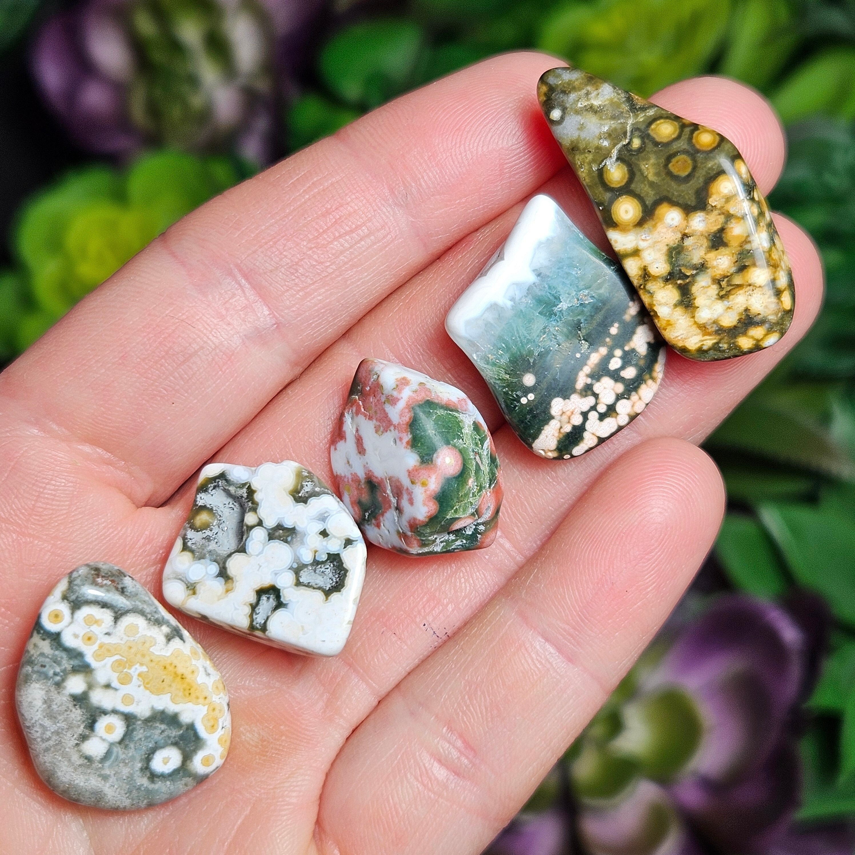 Ocean Jasper - Tumbled Ocean Jasper - Ocean Jasper Specimen