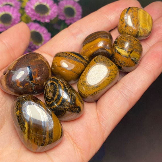 Tiger Iron Tigers Eye Hematite Tumbled Tiger Iron Tigers