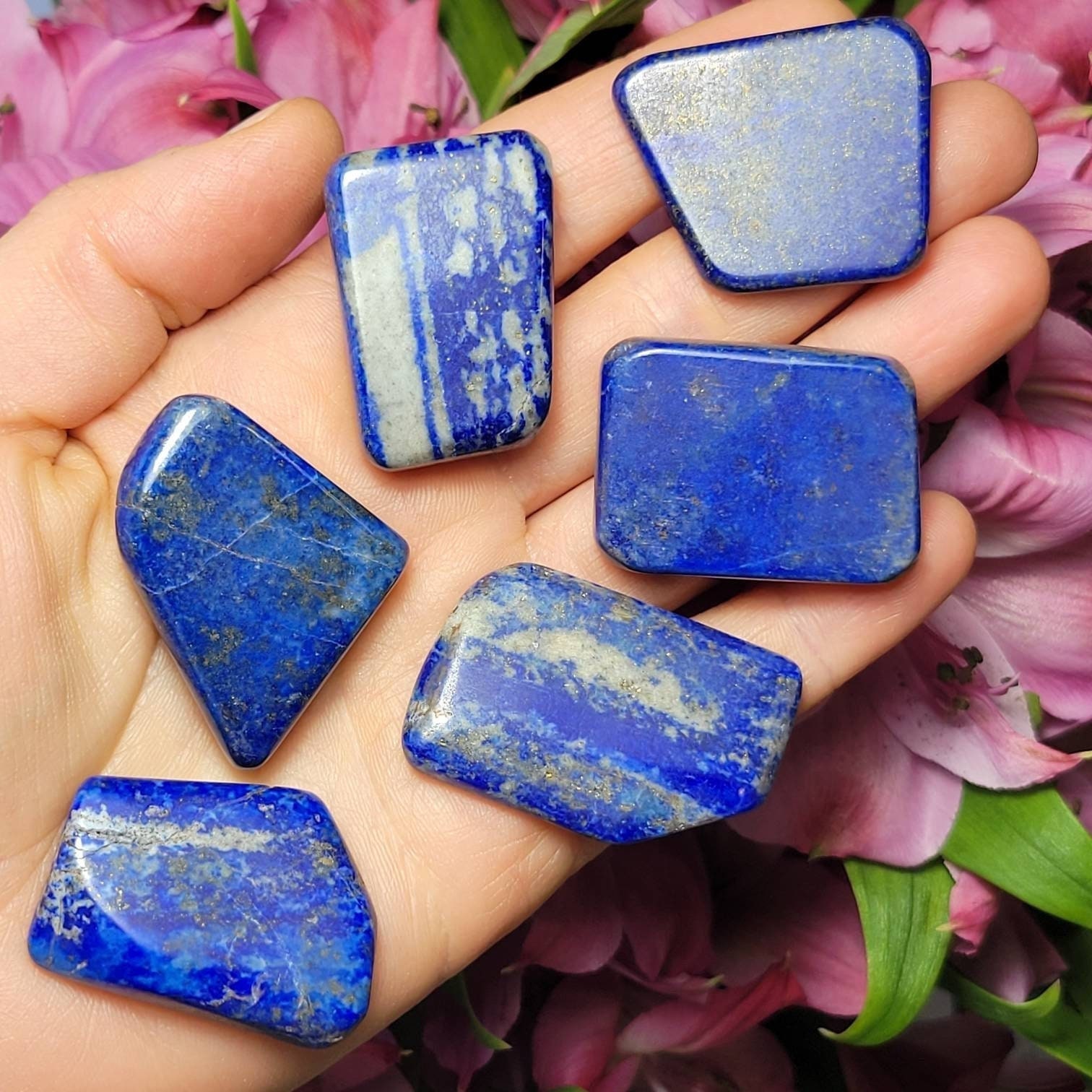 Lapis Lazuli Crystal / Lapis Lazuli Tumbled Stone / Lapis Lazuli Stone / Tumbled  Lapis / Lapis Lazuli / Lapis / Lapis Stone / Lapis Crystal 
