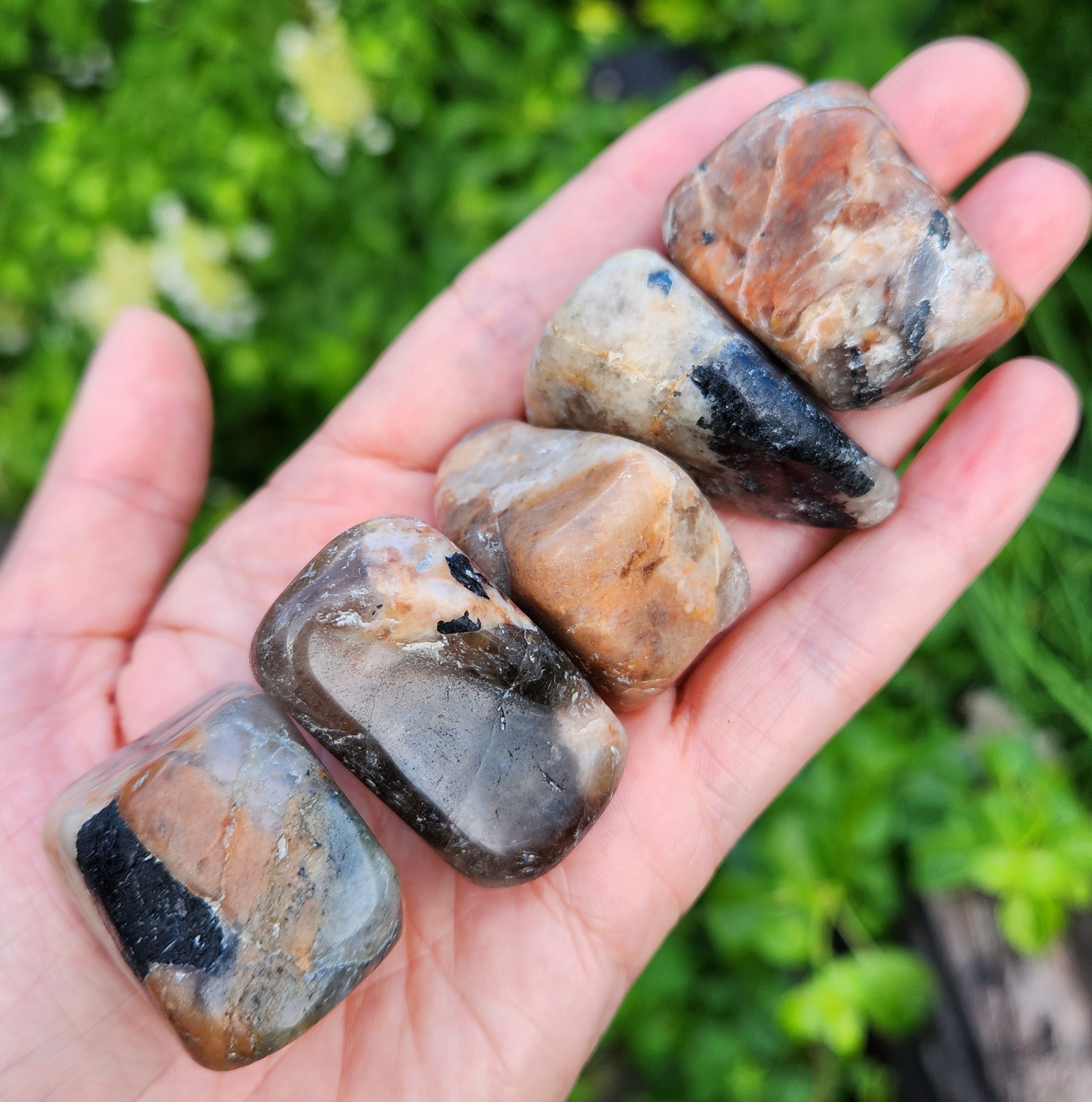 その他 soorploom smock moonstone Moonstone With Black Tourmaline - Peach Moonstone - Moonstone