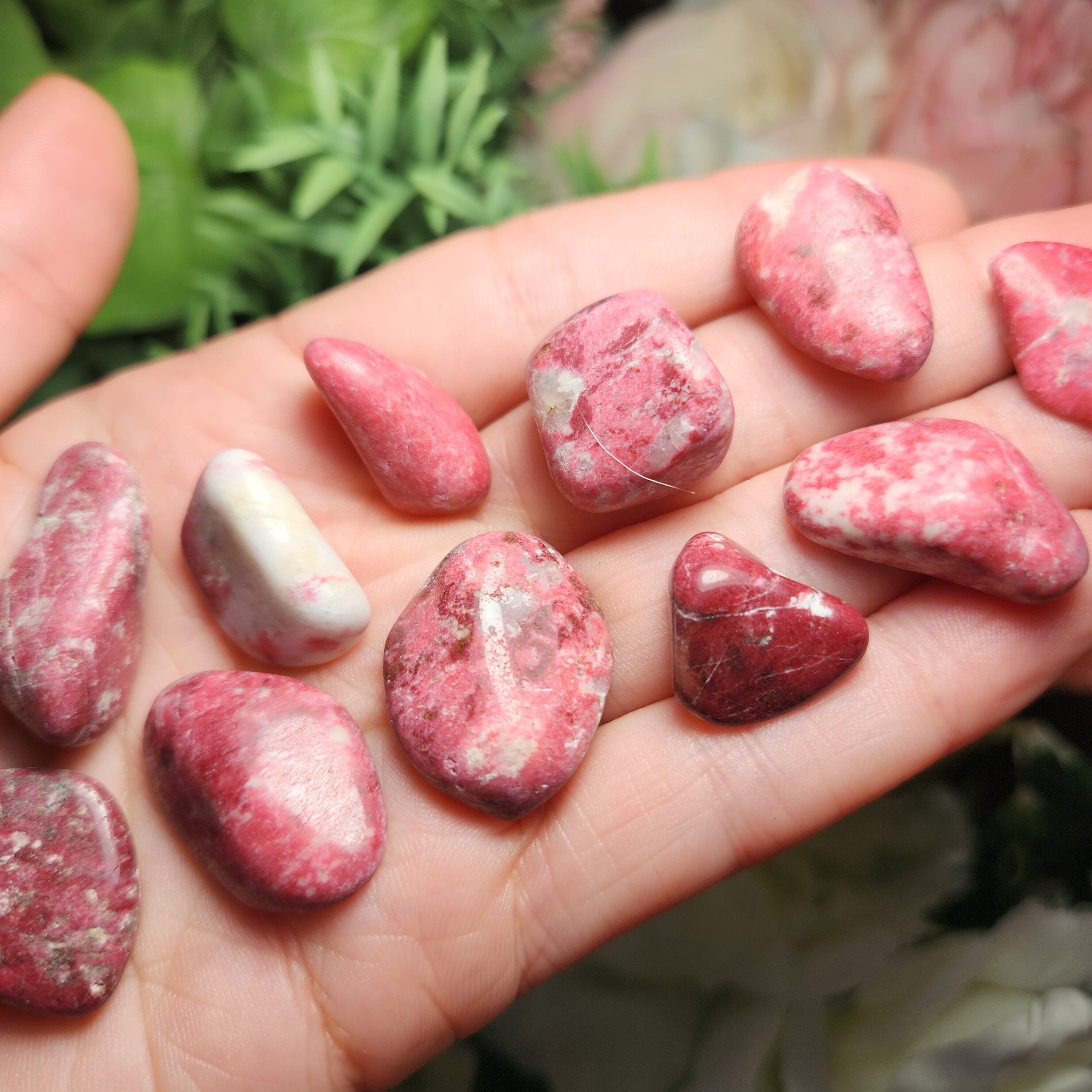 Thulite Specimens - Etsy Thulite Specimens - Etsy