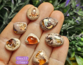 Mexican Opal K18メキシコオパール ダイヤモンドブローチ (NO
