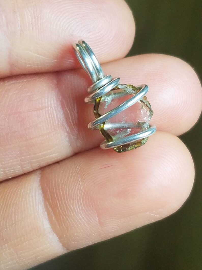 Watermelon Tourmaline Pendant / Tourmaline Jewelry / | Etsy