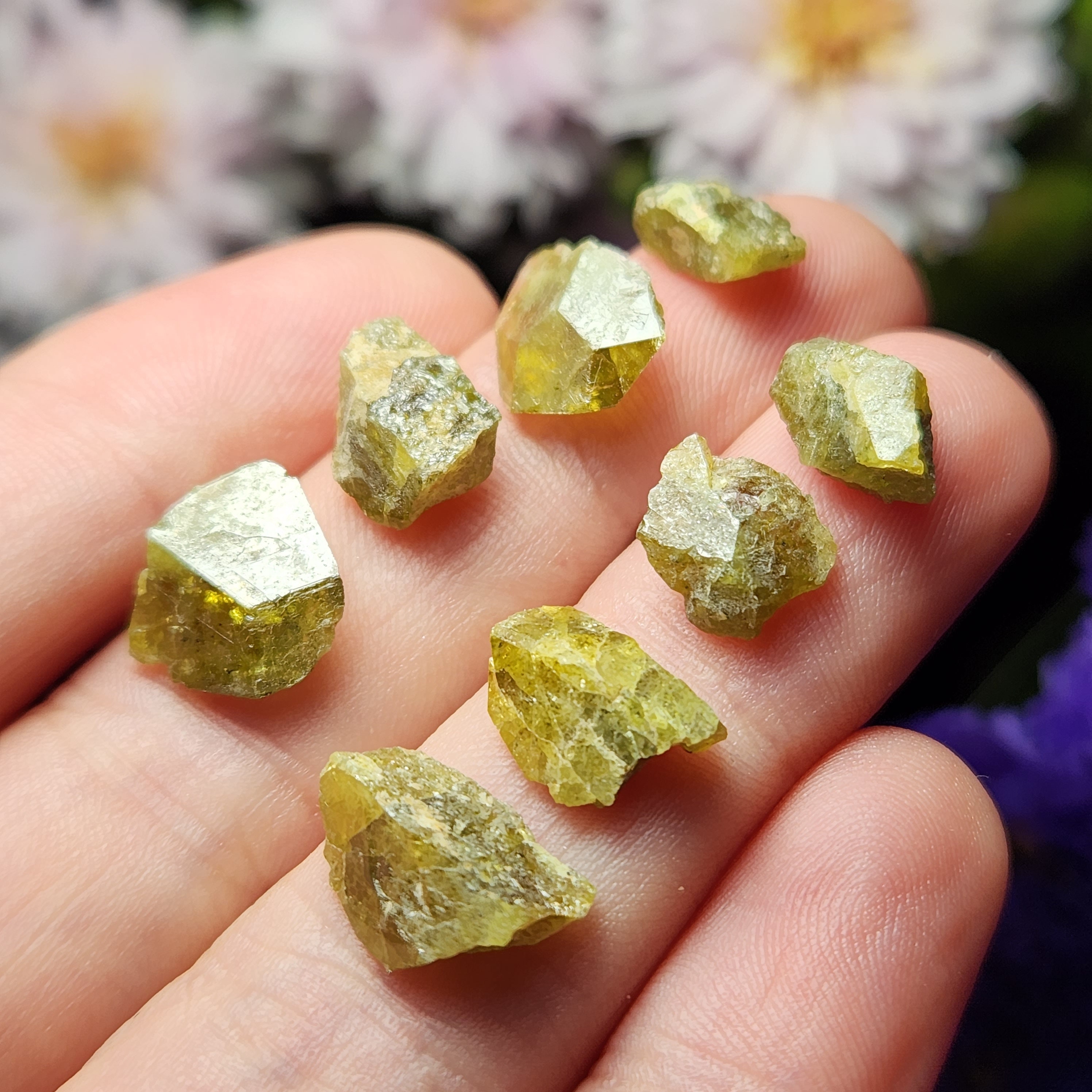 Rare Titanite Crystal Specimen: Raw Sphene Crystal, Sphene Crystal, Titanite Stone, Titanite Crystal