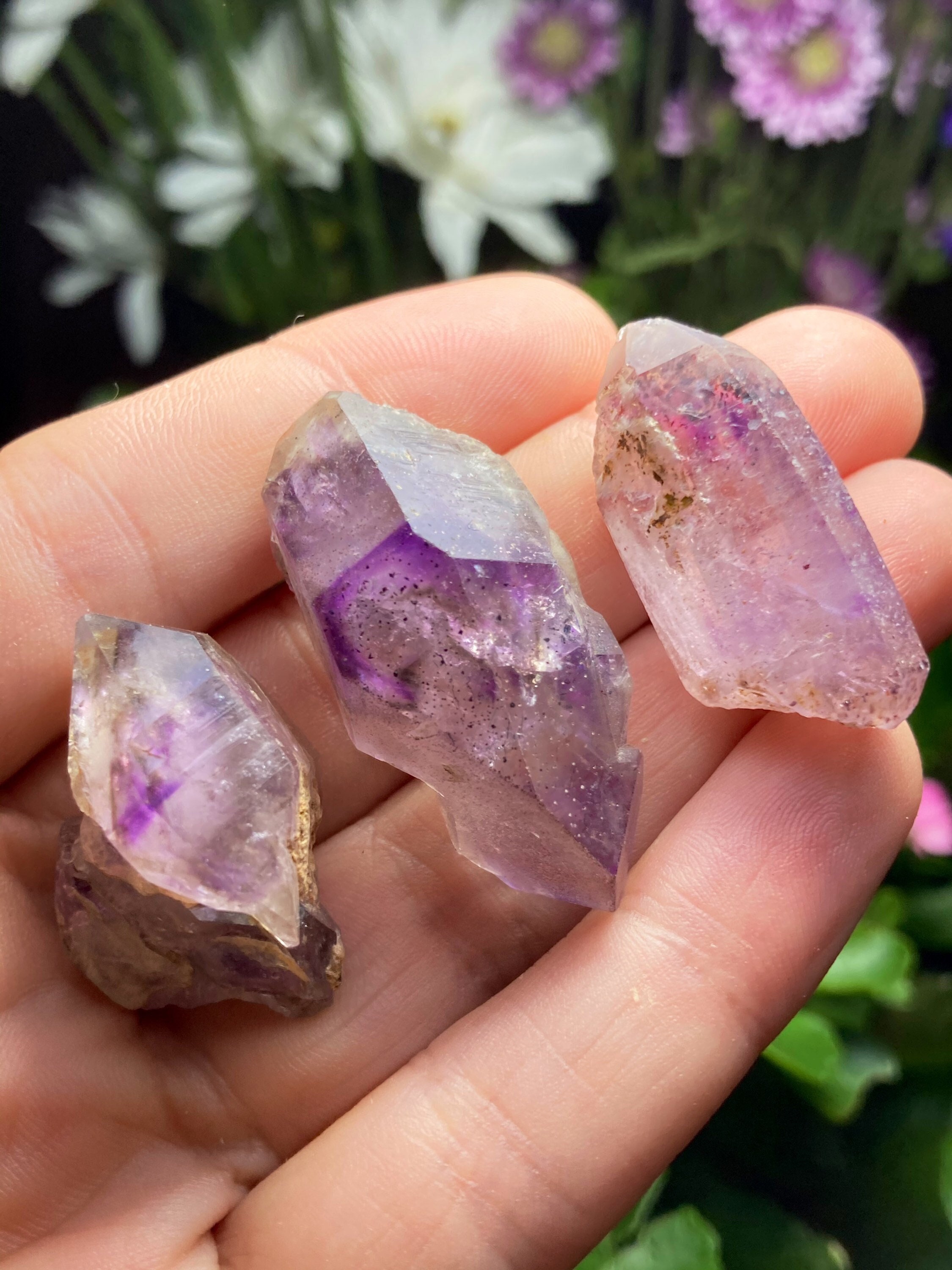 Brandberg Amethyst / Amethyst Crystal / Smoky Amethyst / - Etsy Denmark