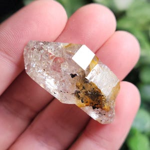 Golden Herkimer Diamond Crystal - 12.7g Herkimer Diamond - Herkimer Crystal - Herkimer Diamond Quartz Specimen - Herkimer Quartz Crystal