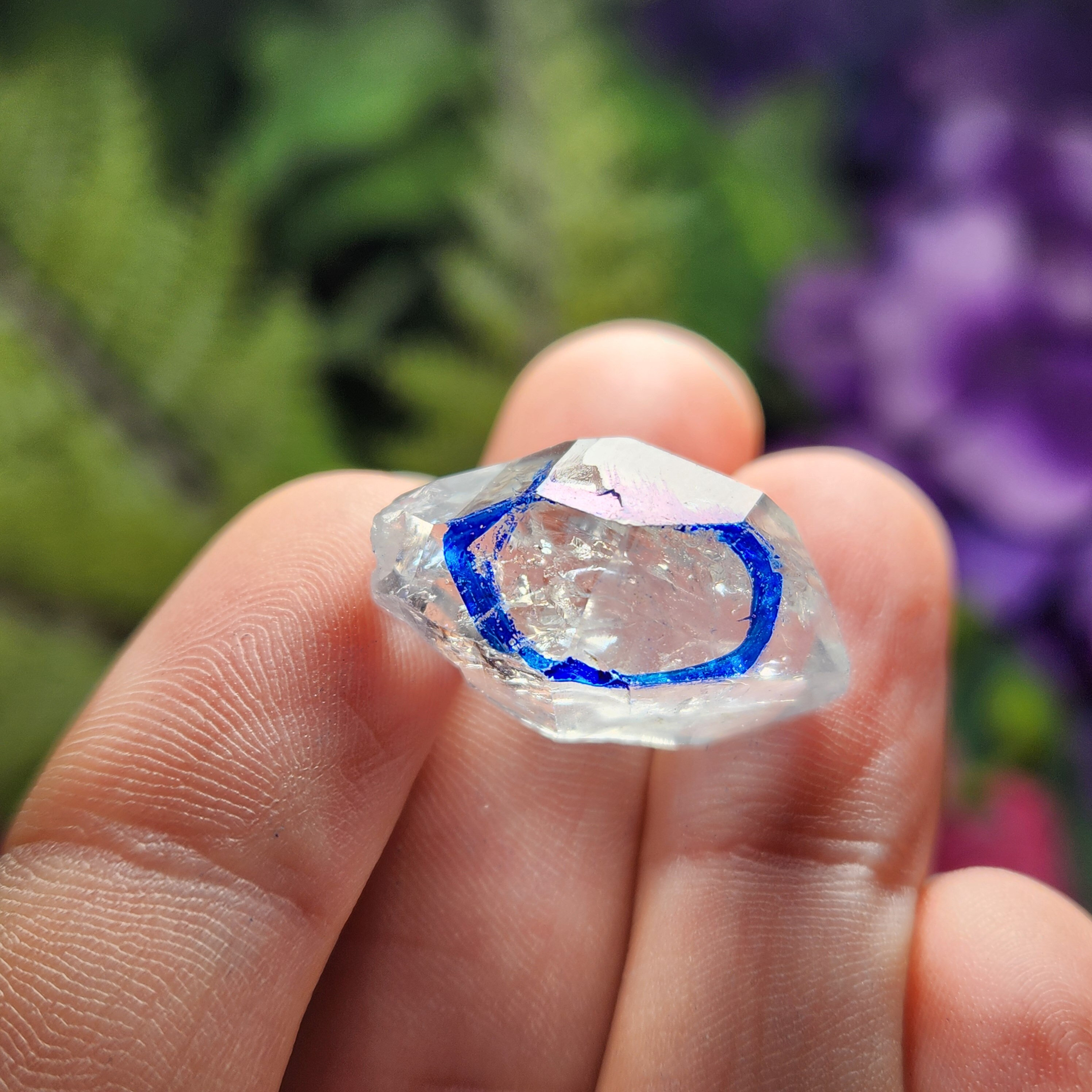 水入り】エンハイドロクォーツ/アメシスト/動く気泡