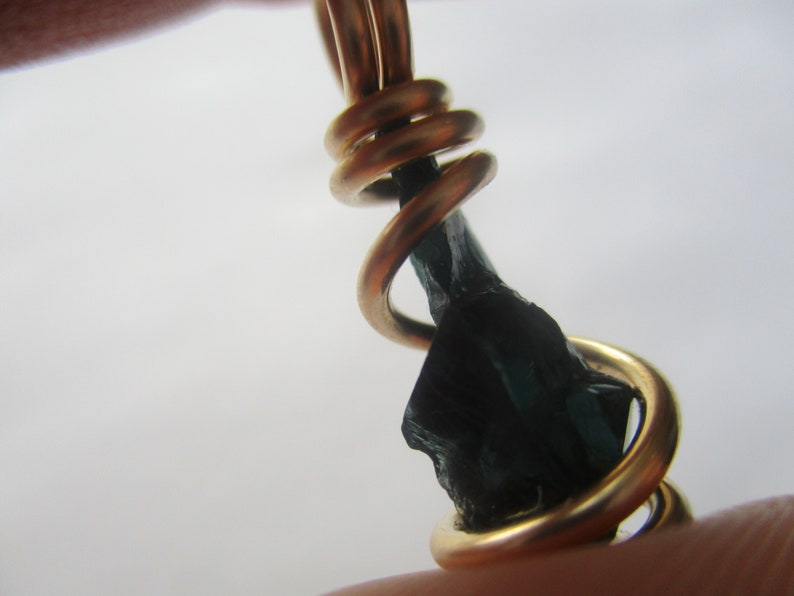 RARE Gold Blue Spinel Pendant Blue Spinel Blue Spinel Necklace Blue Spinel Pendant Spinel Jewelry VITALITY COMMUNICATION