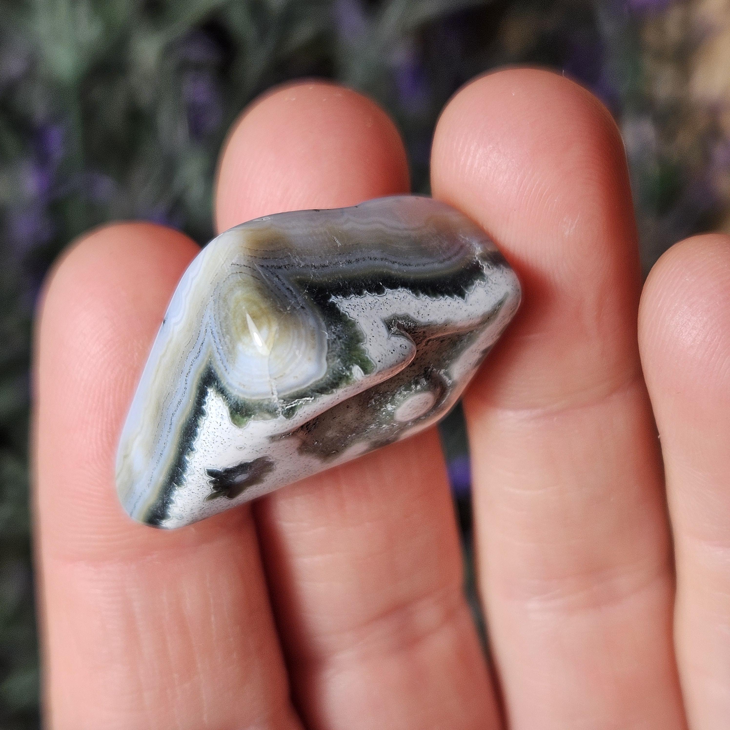 VEIN 8 Ocean Jasper - Orbicular Ocean Jasper - 8th Vein Ocean