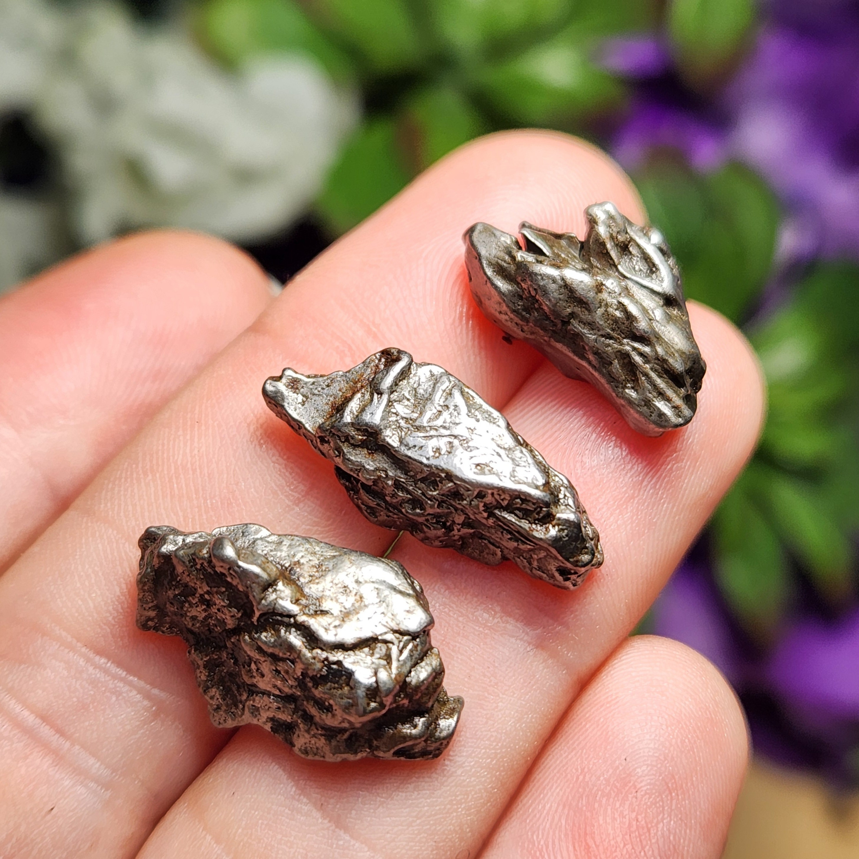 Lunar Star Pendant Necklace | Genuine Meteorite | Celestial Jewelry