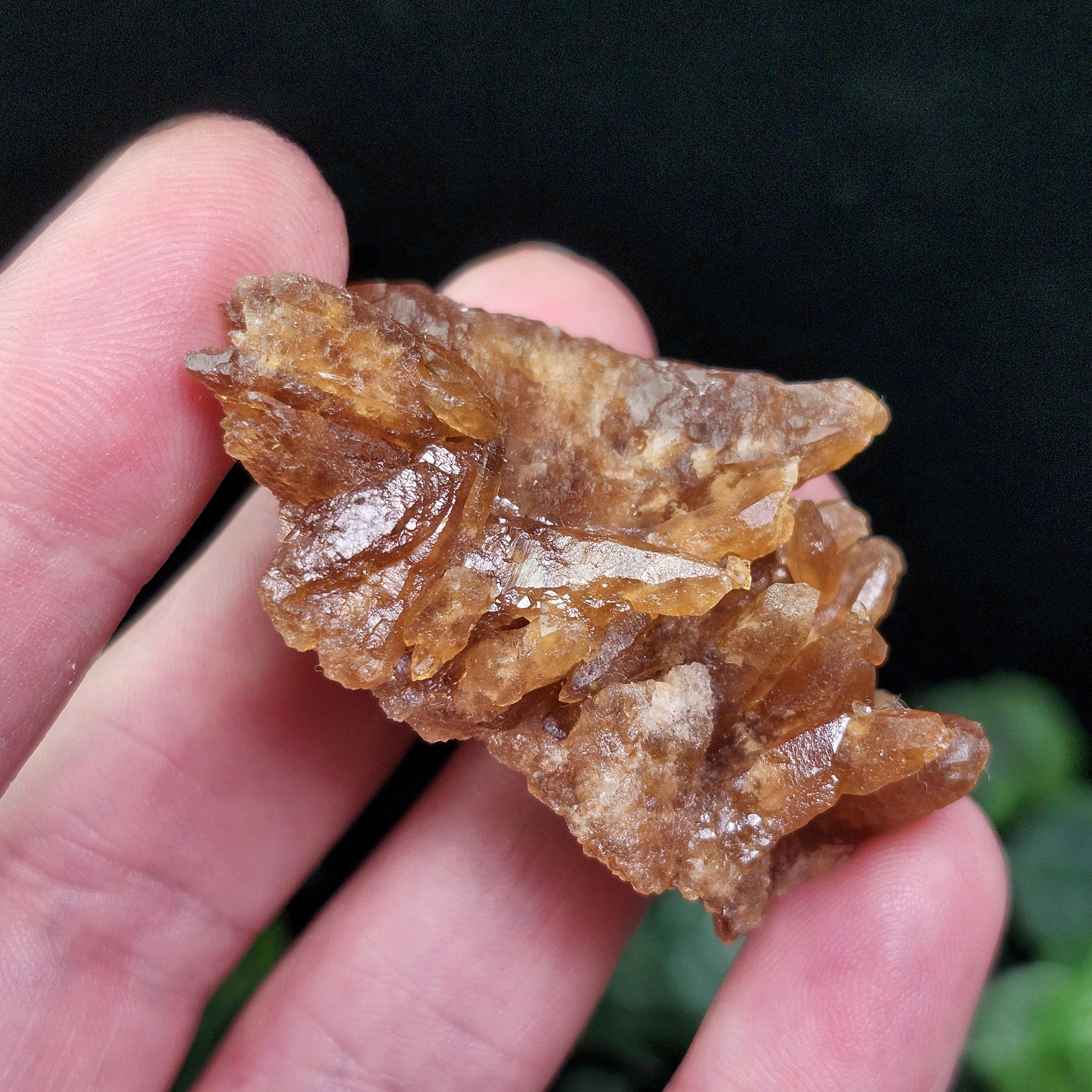 未処理シトリンクラスター - モロッコ産原石シトリン結晶 - 天然