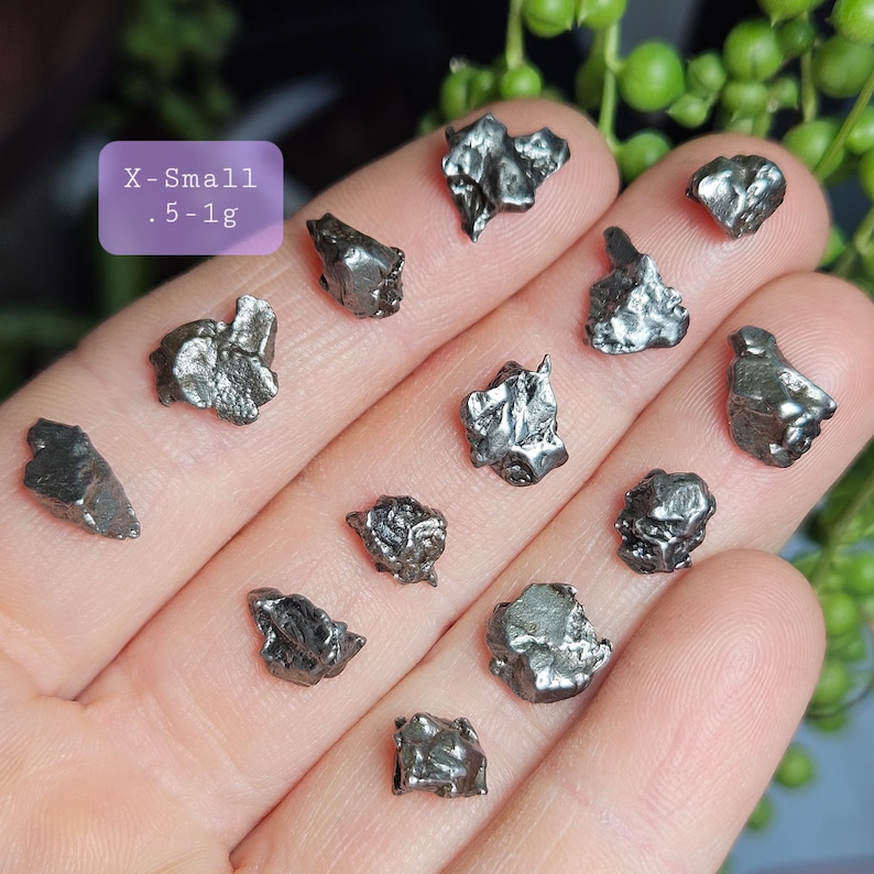 Meteorite Specimen / Campo Del Cielo / Argentinian Meteorite / Raw Meteorite / Meteorite / Natural Meteorite / Campo Del Cielo Meteorite X-Small (.5-1g)