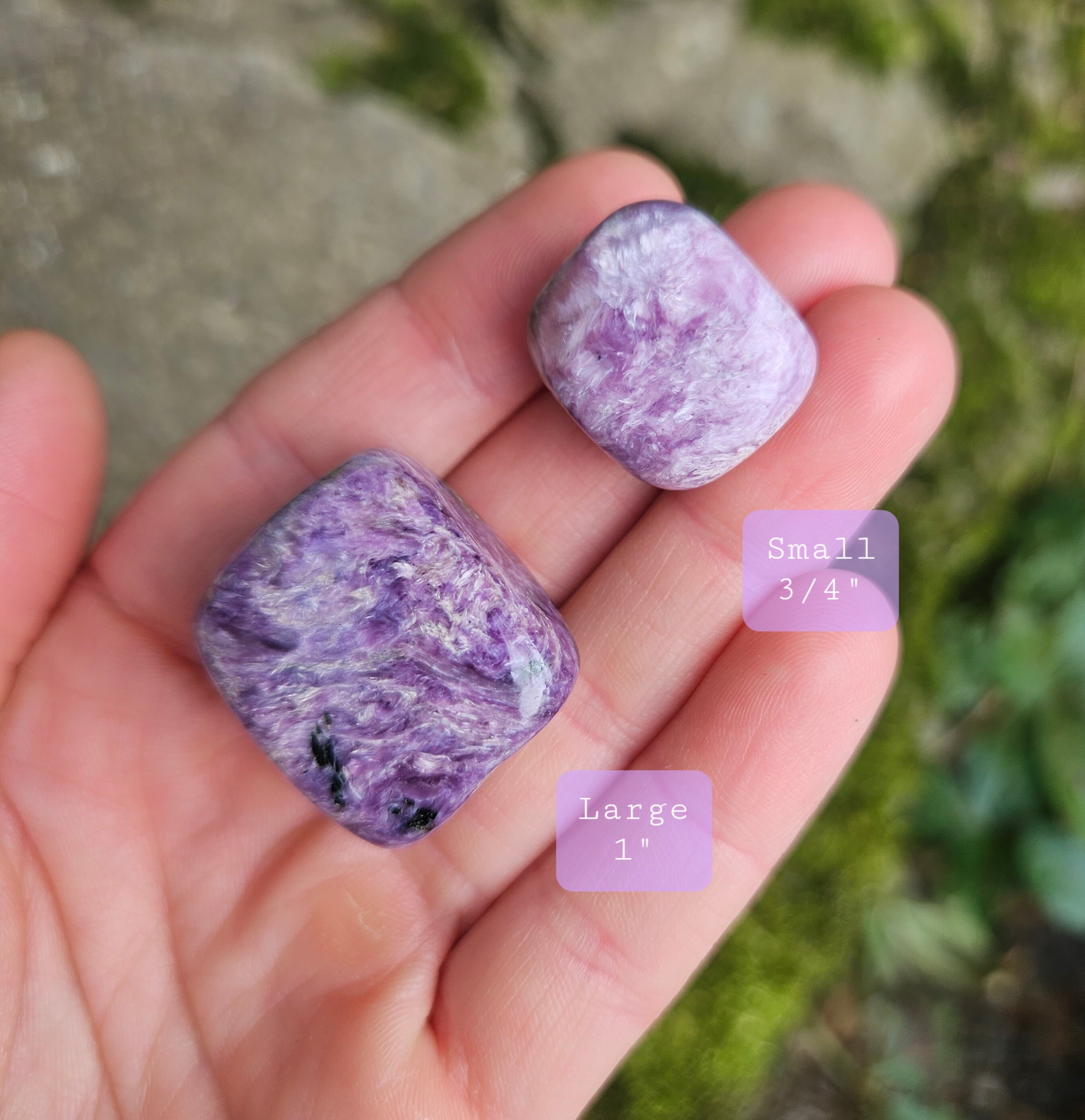 CHA2 Beautiful High Quality Charoite Specimen for Display, Lapidary or  Crystal Healing