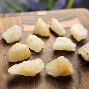 Golden Phenacite Crystal Specimen: Raw Nigerian Material