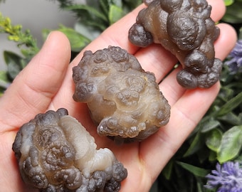 Panda Agate Crystal - Truffle Chalcedony Crystal - Panda Agate - Womb Stone - Chalcedony Raw -  Natural Chalcedony - Brown Chalcedony
