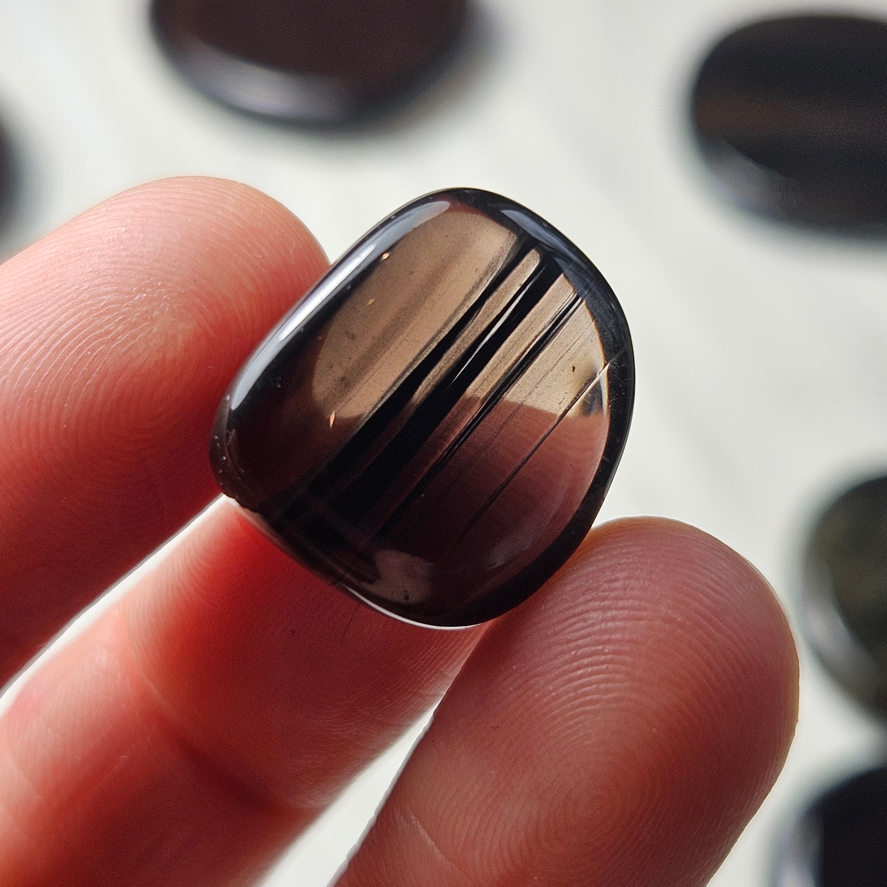 Midnight Lace Obsidian Specimen: Polished Black Obsidian Crystal