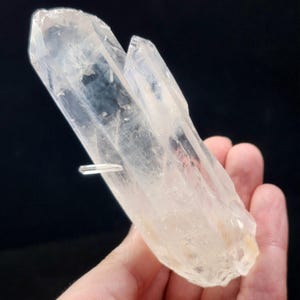 Blauer Rauch Lemurian Quarz Kristall: Kolumbianischer Lemurian Samen