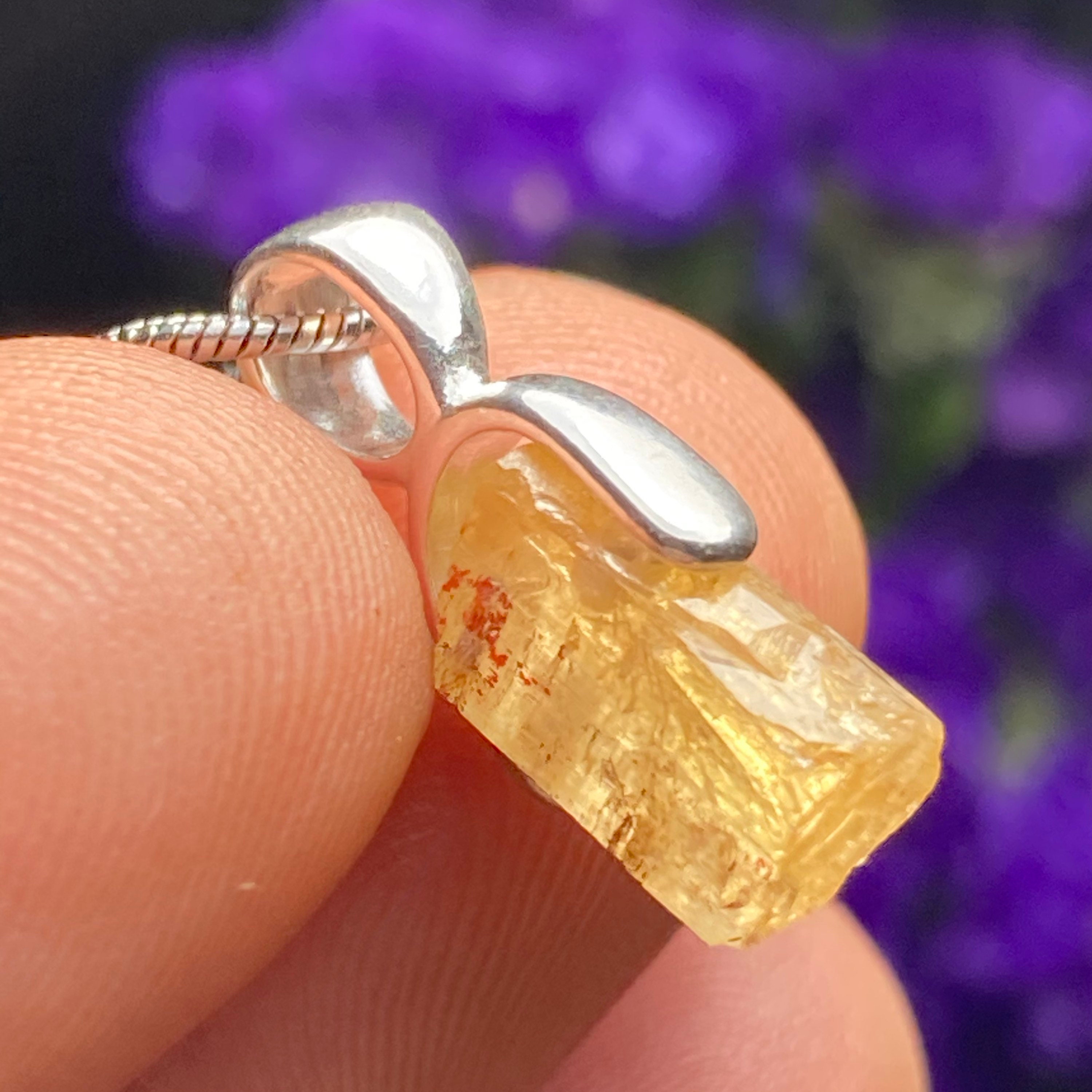 Buy Natural Yellow Citrine Pendants in 14k Real Gold At Chordia Jewels