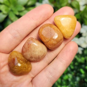 Orange Aventurine Stone - Aventurine Tumble - Aventurine Stone - Aventurine Crystal - Orange Aventurine Crystal - Tumbled Orange Aventurine