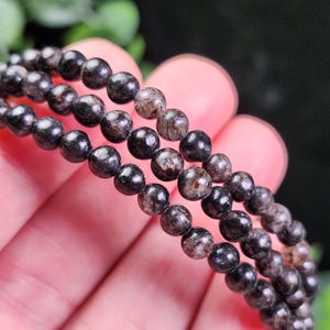 Astrophyllite Crystal Bracelet: Natural Astrophyllite Jewelry