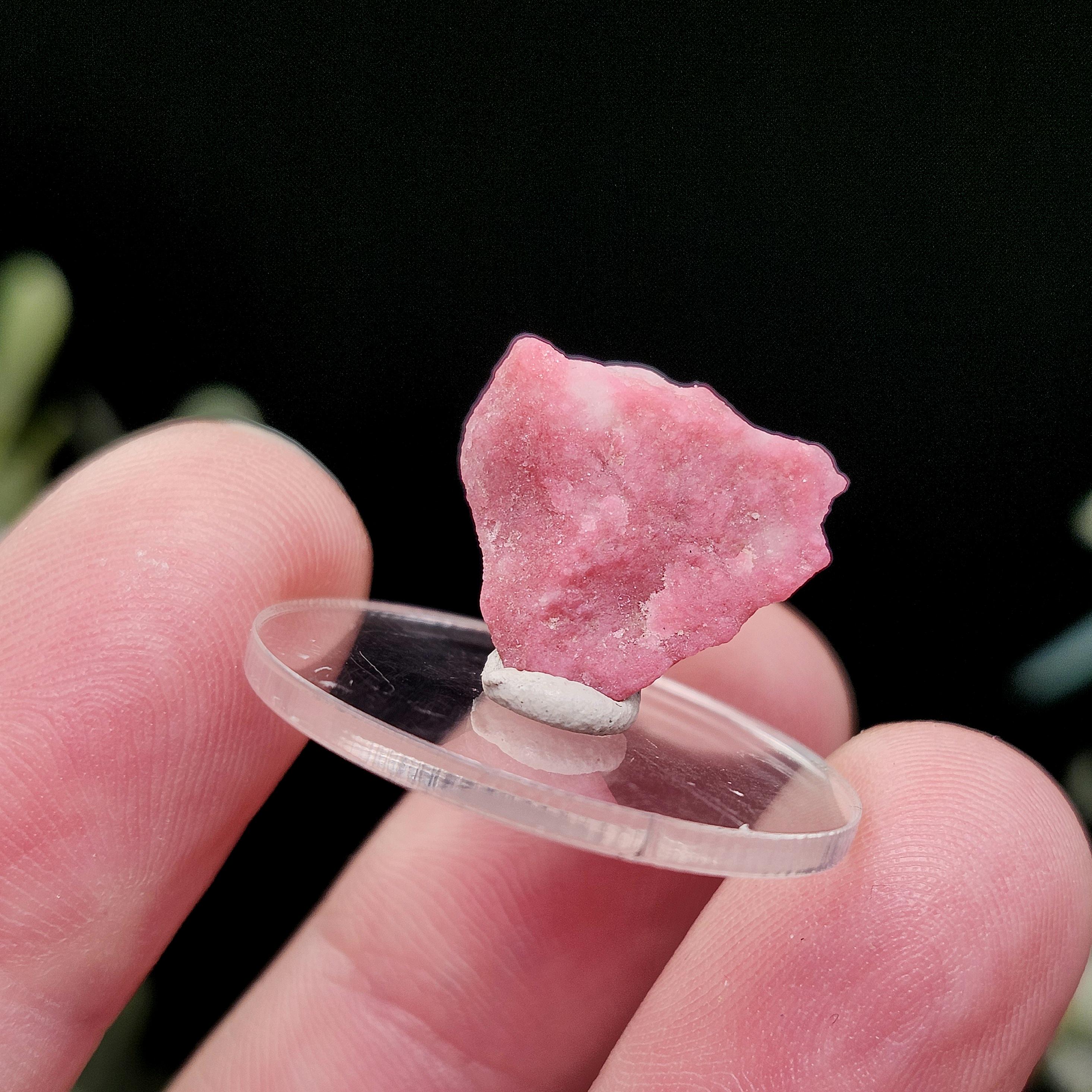 Raw Thulite Crystal, Norwegian Thulite - Pink Zoisite Stone