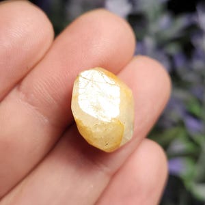 Golden Phenacite Crystal - 3.2g Phenacite - Phenakite Stone - Phenacite Specimen - Nigerian Phenakite - Raw Phenacite - Phenakite Crystal