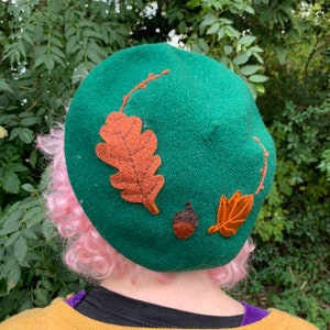 Changing Leaves Beret Cottagecore Collection image 1