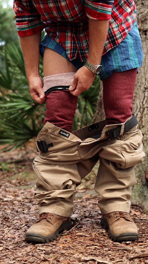 Mens Leg Warmer, No Slip, Leg Cover, Warm Underwear, Under