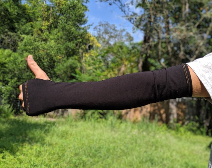 Arm Sleeve, Arm Cover, Arm Warmer, Fire Sleeve, Sleeve Thumbhole