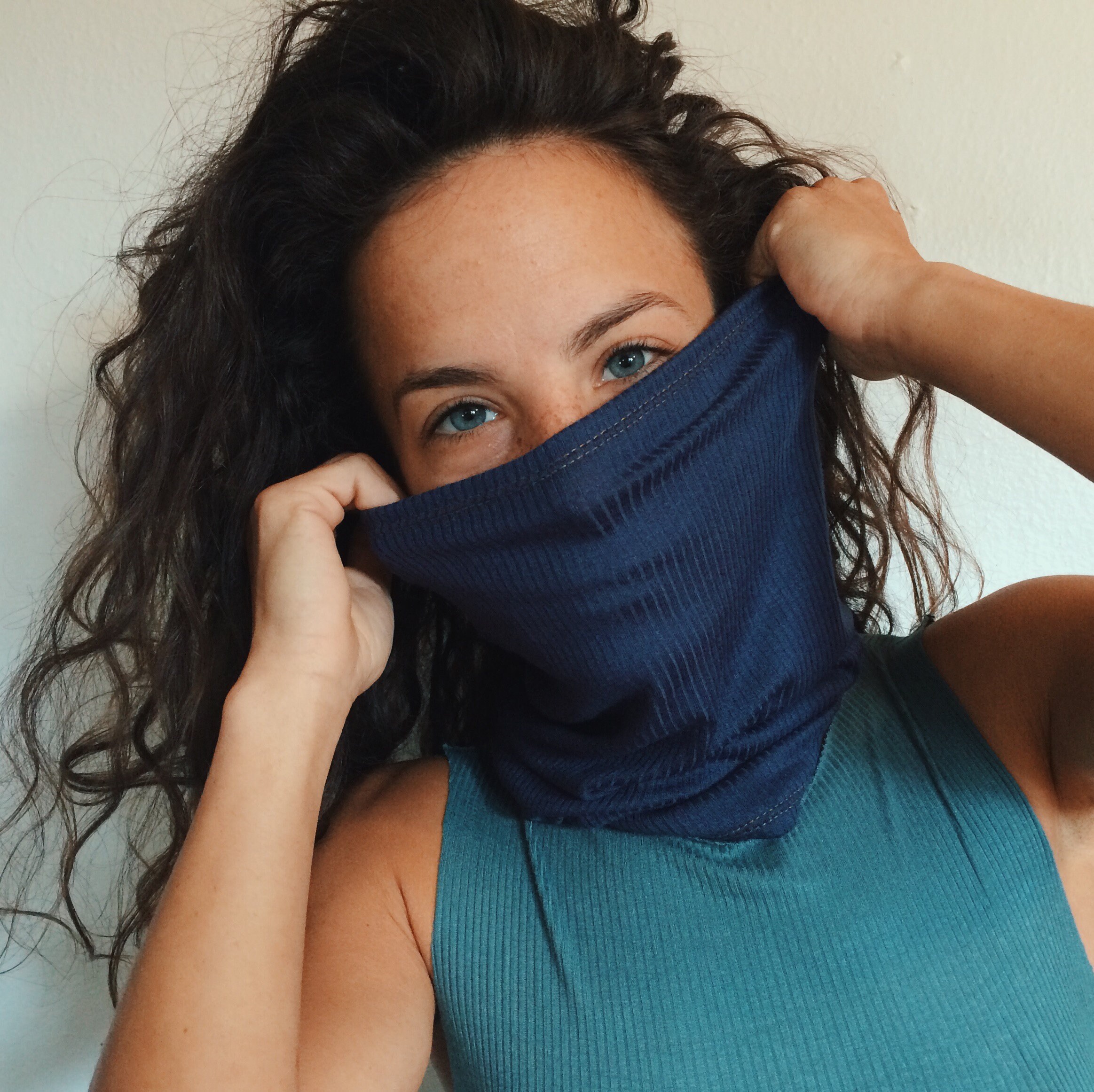 Headband Mask Face Mask Headband Long Headband Face Cover Etsy