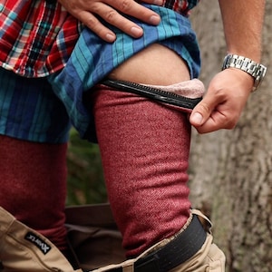 Herren Beinwärmer, Kein Slip, Bein hülle, Warme Unterwäsche, Under Armour, Oberschenkelwärmer, Outdoor Unterwäsche, Base Layer, Outdoor, Jagd, Warme Schicht