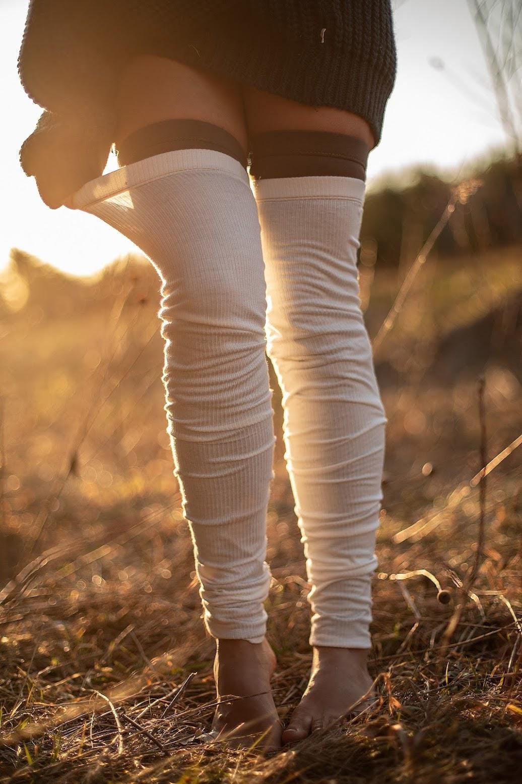 No Slip Leg Warmer, Thigh High Leg Warmer, Long Warmers